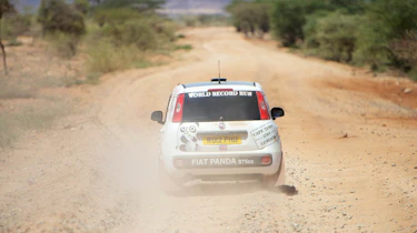 Fiat Panda Africa record run - Day 6