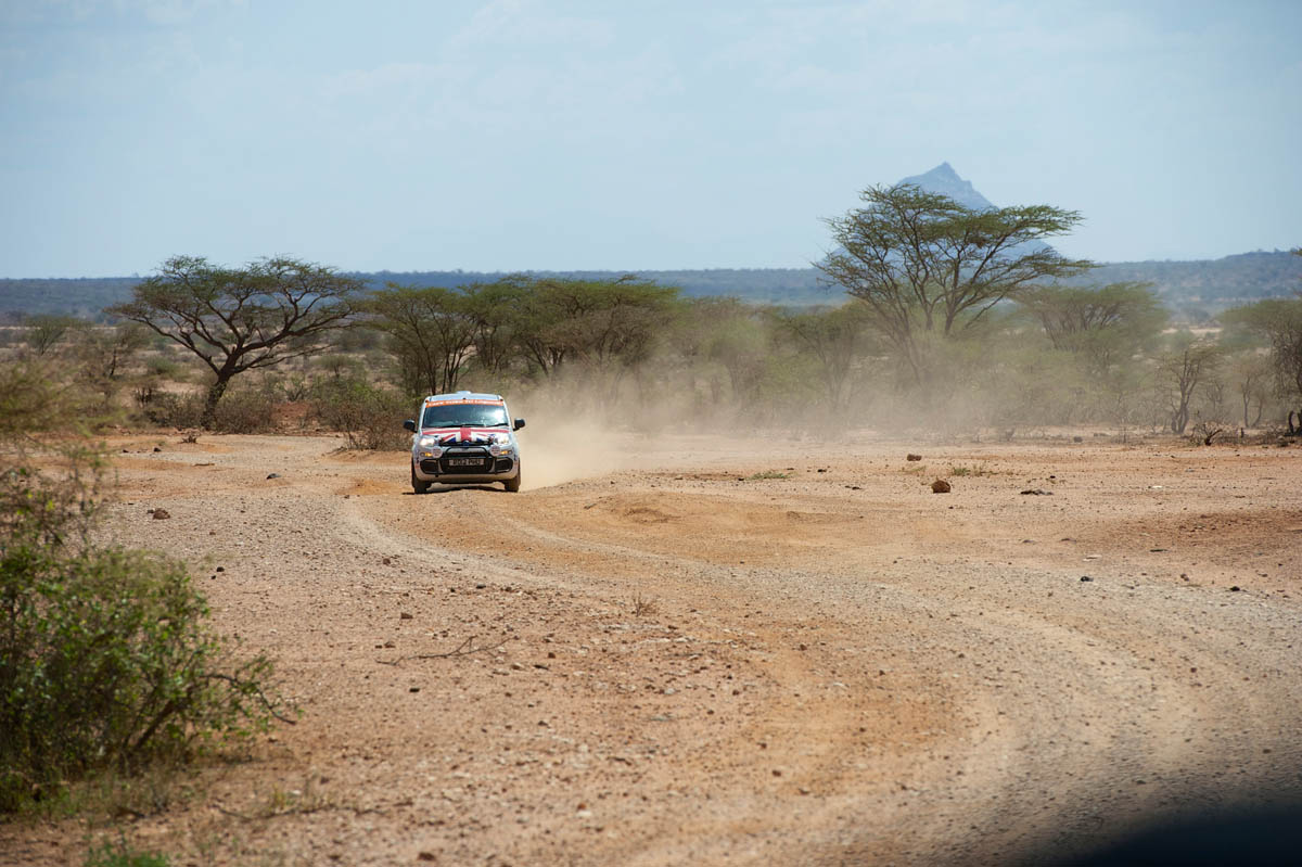 Fiat Panda Africa record run - Day 6