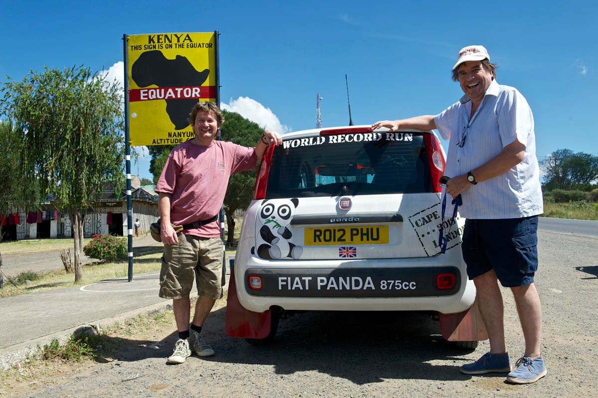 Fiat Panda Africa record run - Day 6