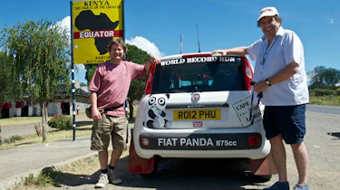 Fiat Panda Africa record run - Day 6