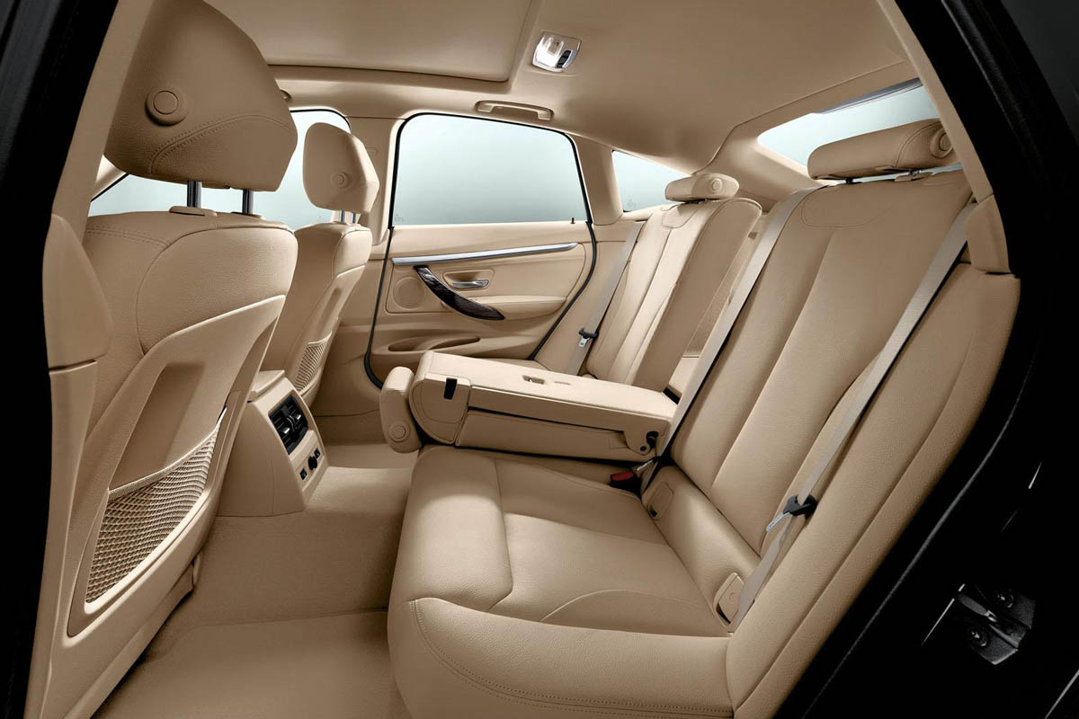 BMW 3-series GT rear seats more space