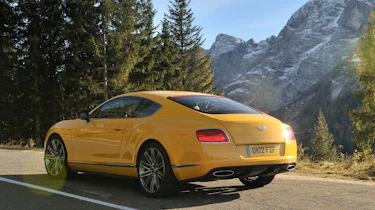 2013 Bentley Continental GT Speed rear view