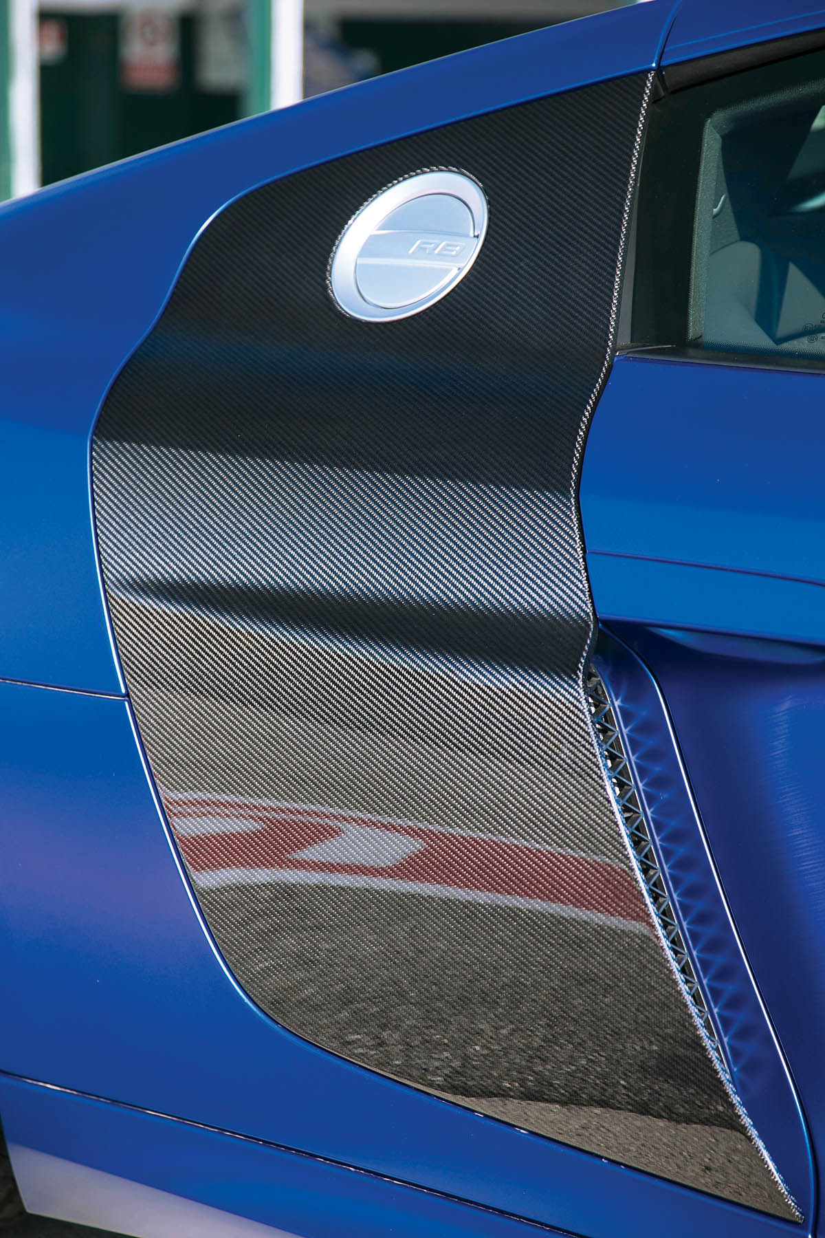 2013 Audi R8 V10 Plus carbonfibre sideblade