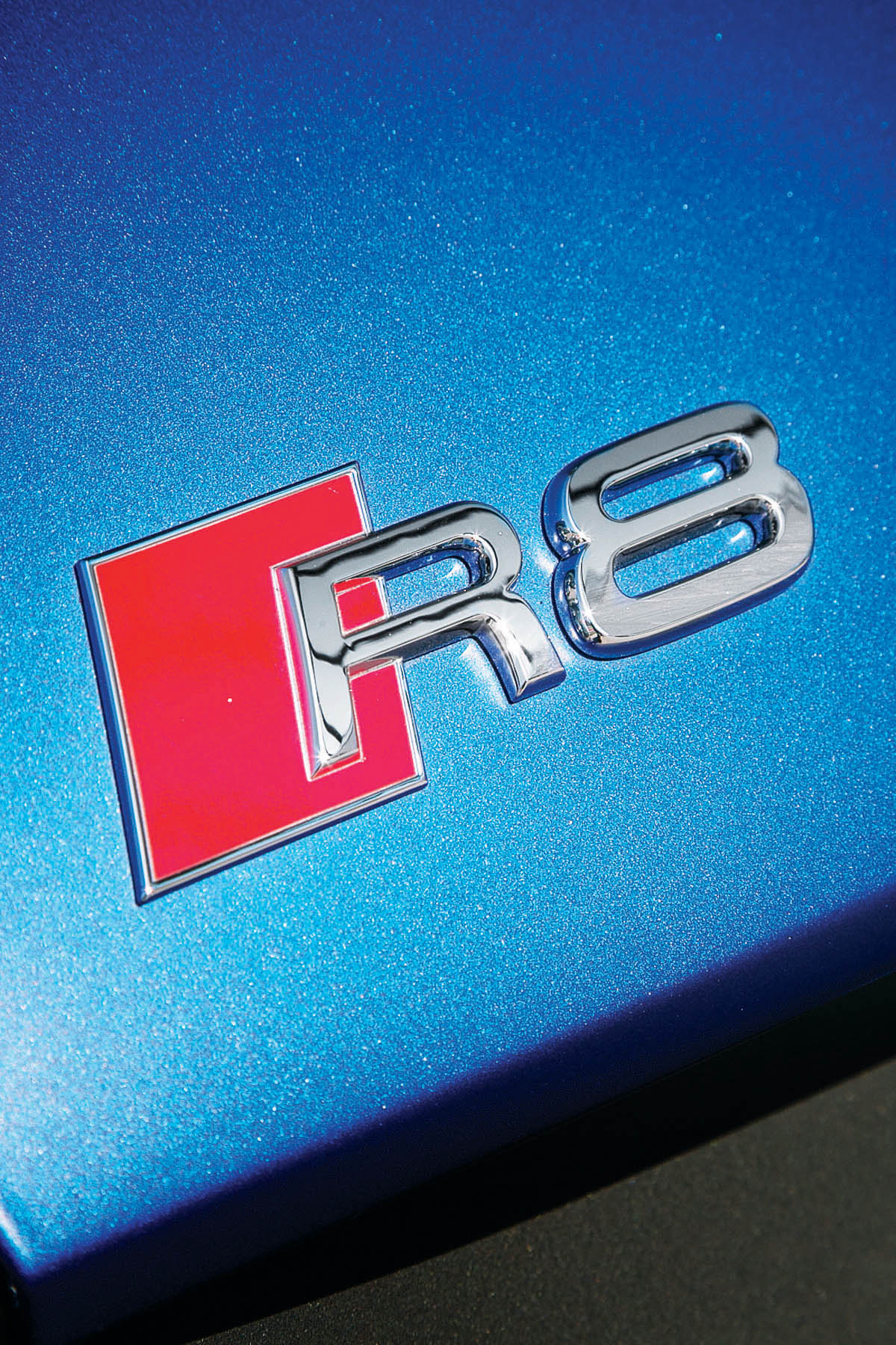 2013 Audi R8 V10 Plus badge