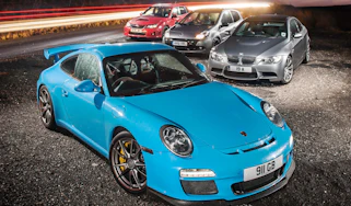 Porsche 911 GT3 vs BMW M3 vs Clio 200 Cup vs Subaru WRX STI
