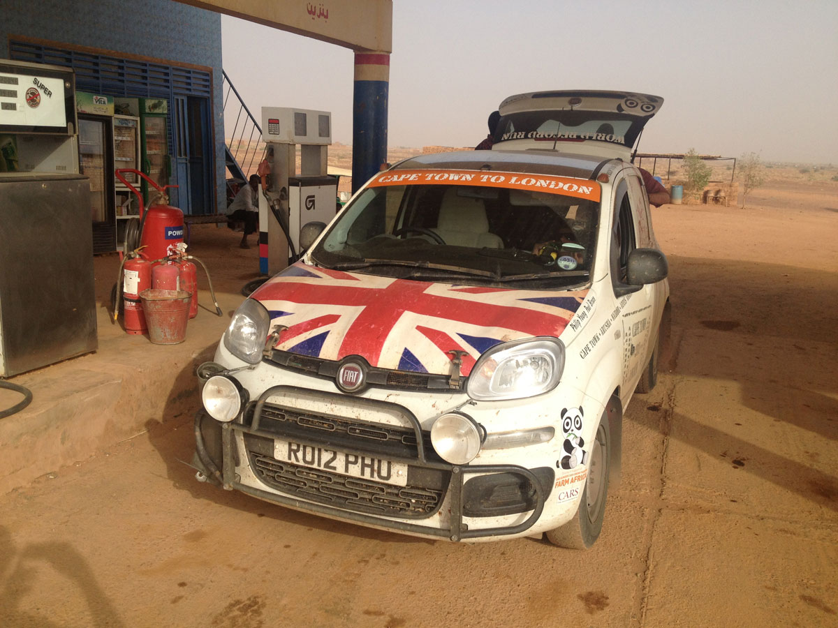 Fiat Panda Africa record run - Weekend update