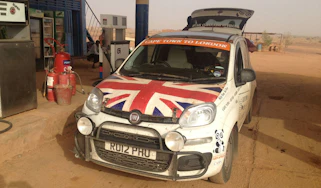 Fiat Panda Africa record run - Weekend update