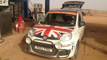 Fiat Panda Africa record run - Weekend update