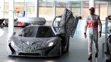 McLaren P1 Jenson Button reveals
