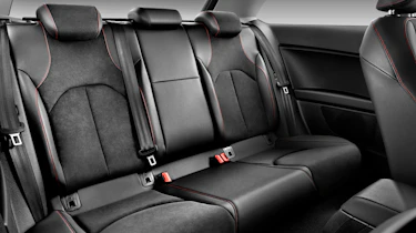 2013 SEAT Leon FR SC three-door rear seats