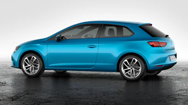 2013 SEAT Leon SC three-door blue