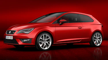 2013 SEAT Leon FR SC three-door red