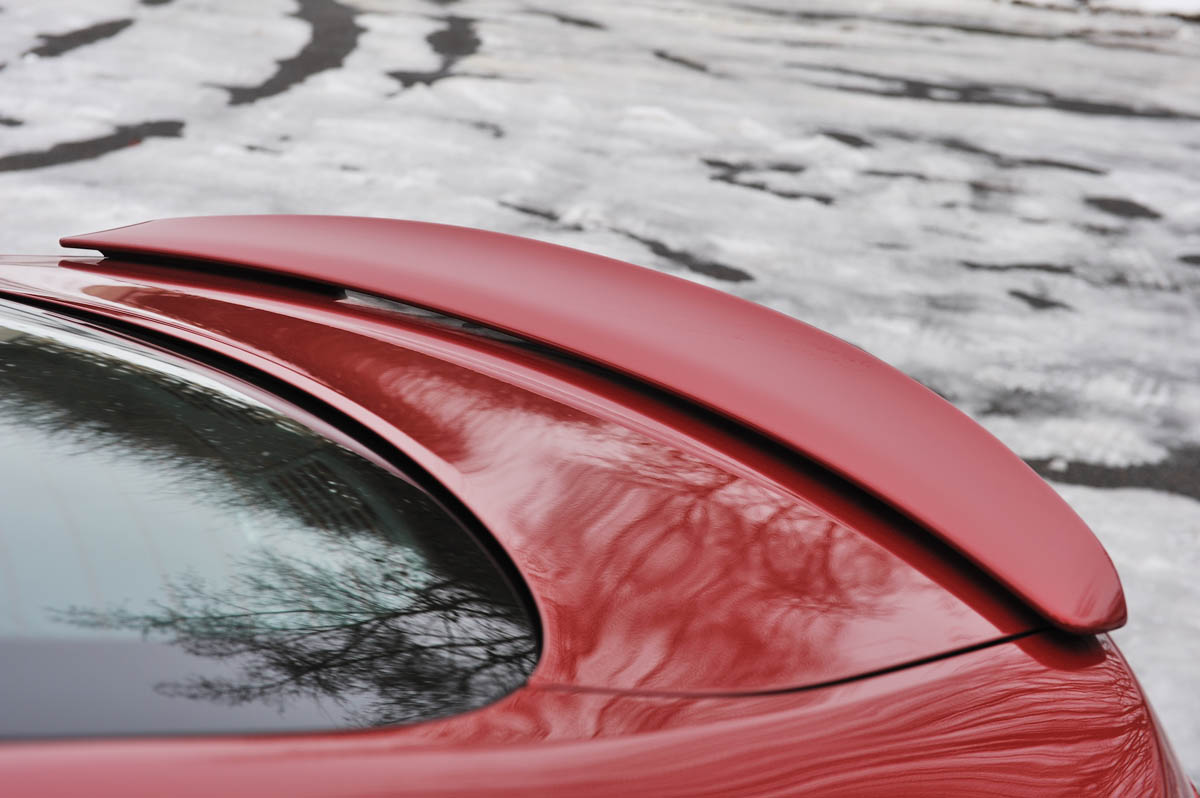 2013 Jaguar XFR Speed Pack rear spoiler