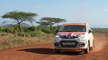 Fiat Panda beats the Cape Town to London record