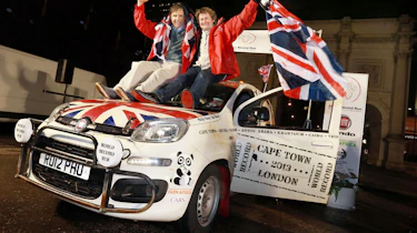 Fiat Panda beats the Cape Town to London record
