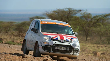 Fiat Panda beats the Cape Town to London record