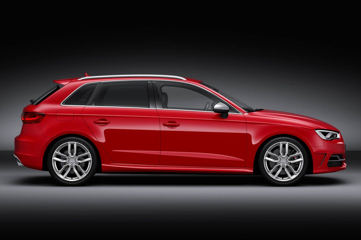 2013 Audi S3 quattro Sportback side profile