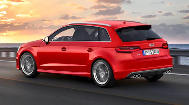 2013 Audi S3 quattro Sportback action rear