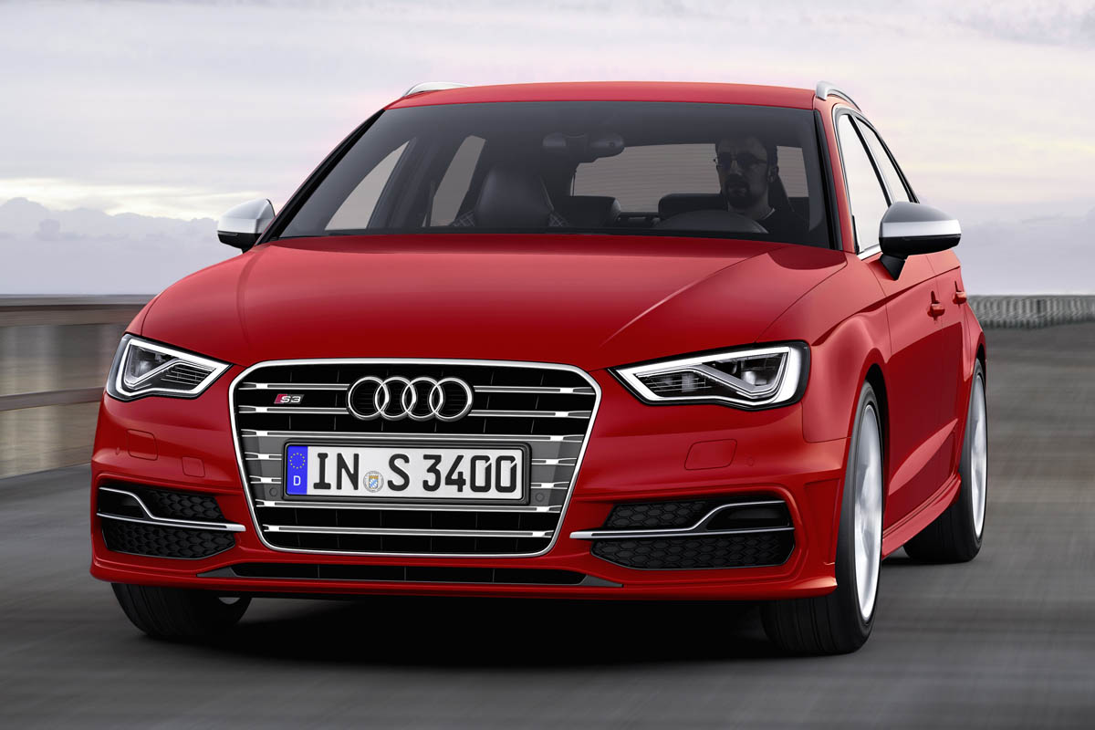 2013 Audi S3 quattro Sportback action front