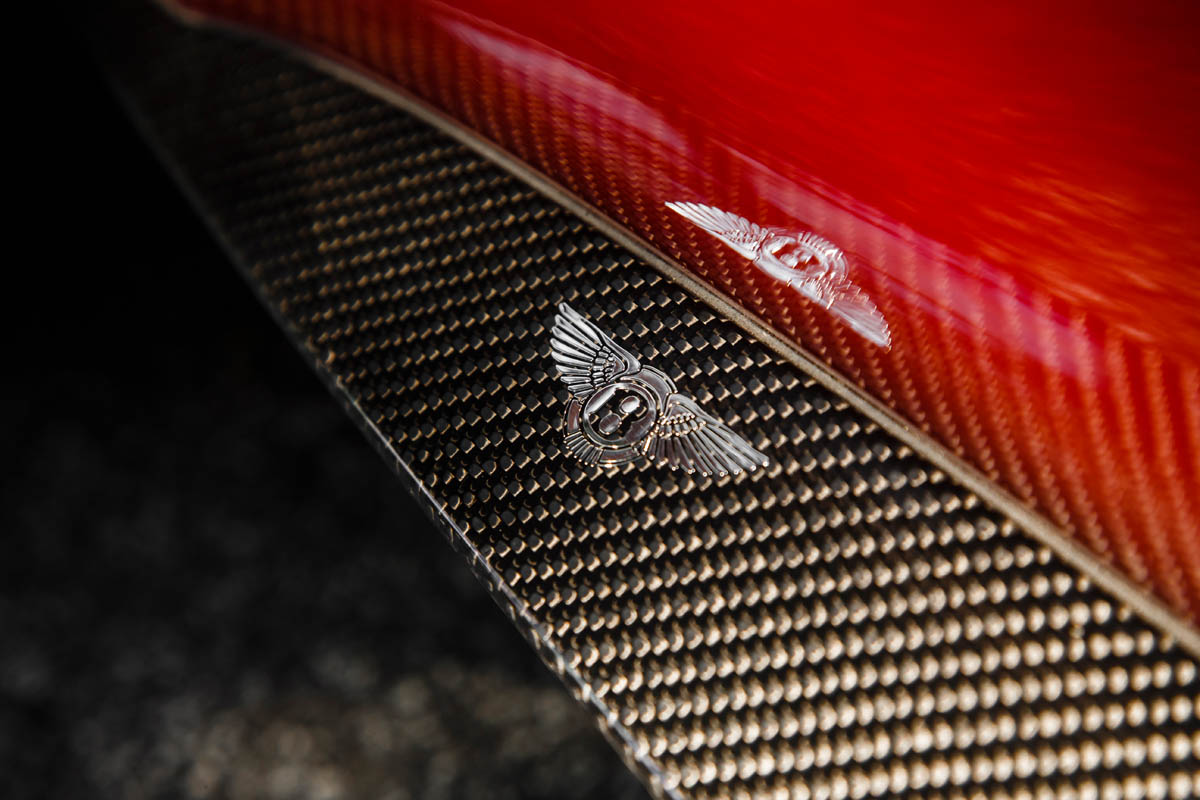 2013 Bentley Continental GT Speed Convertible red carbonfibre