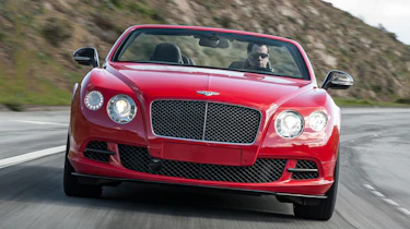 2013 Bentley Continental GT Speed Convertible red front grille