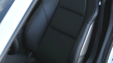 2013 Porsche Cayman S leather sports seat
