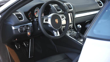 2013 Porsche Cayman S leather interior dashboard