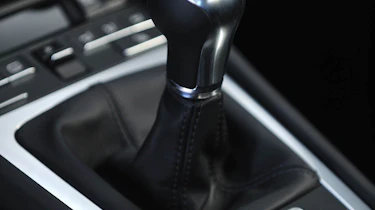 2013 Porsche Cayman S six-speed manual gear stick