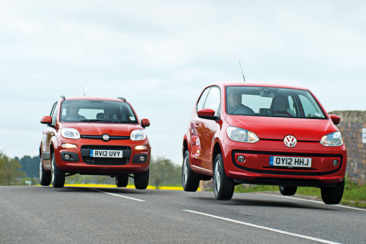 Volkswagen Up vs Fiat Panda TwinAir