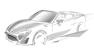 Toyota GT86 convertible at Geneva