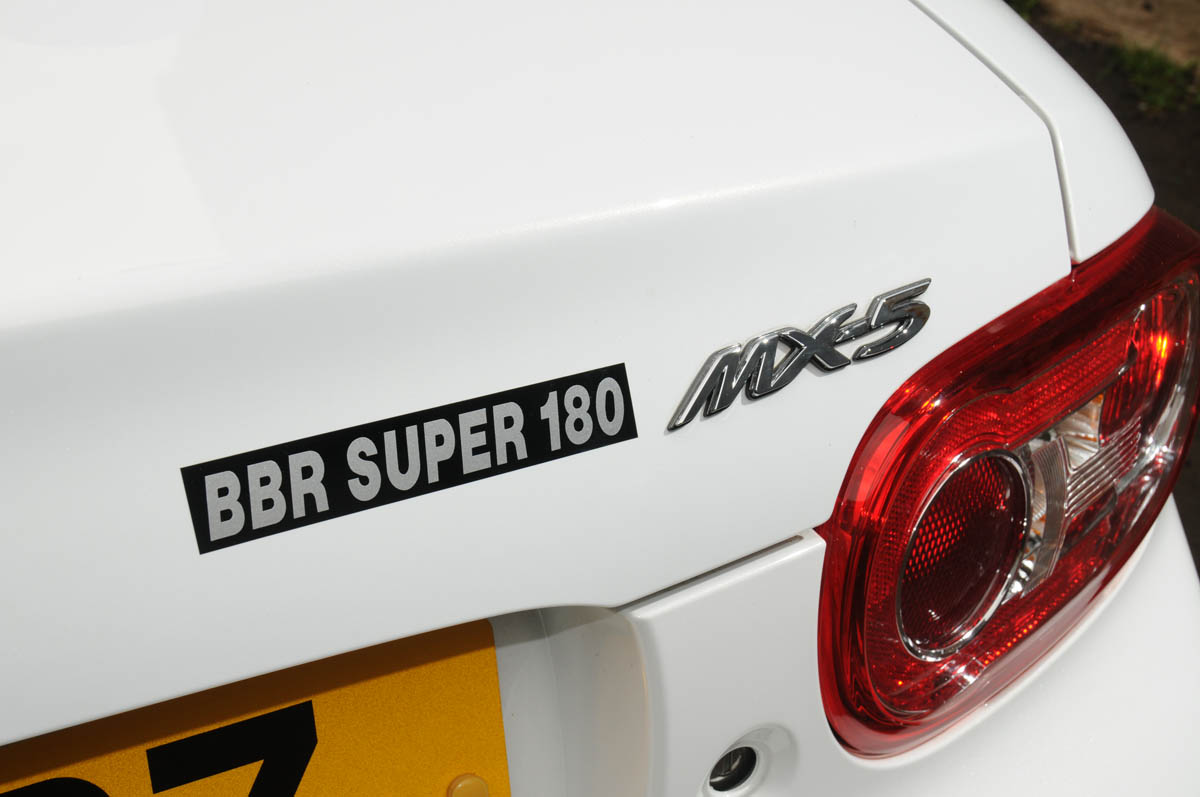 BBR Mazda MX-5 Super 180 badge