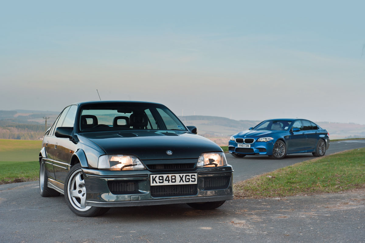 BMW M5 vs Lotus Carlton