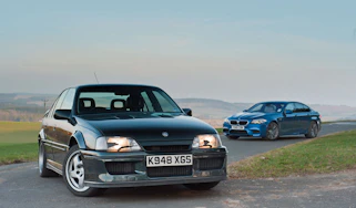 BMW M5 vs Lotus Carlton