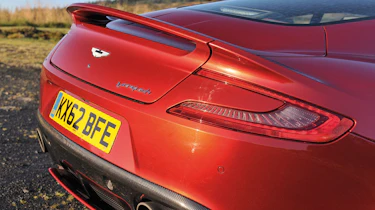 Aston Martin Vanquish boot