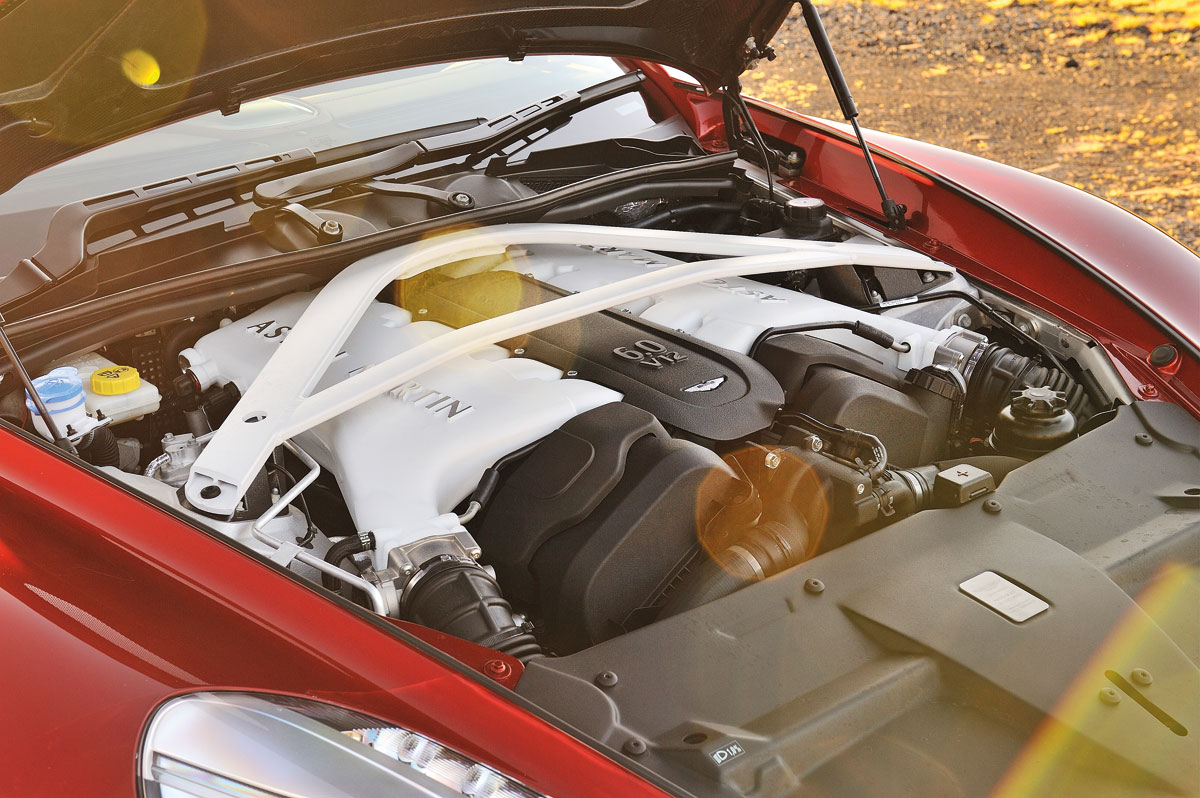 Aston Martin Vanquish engine