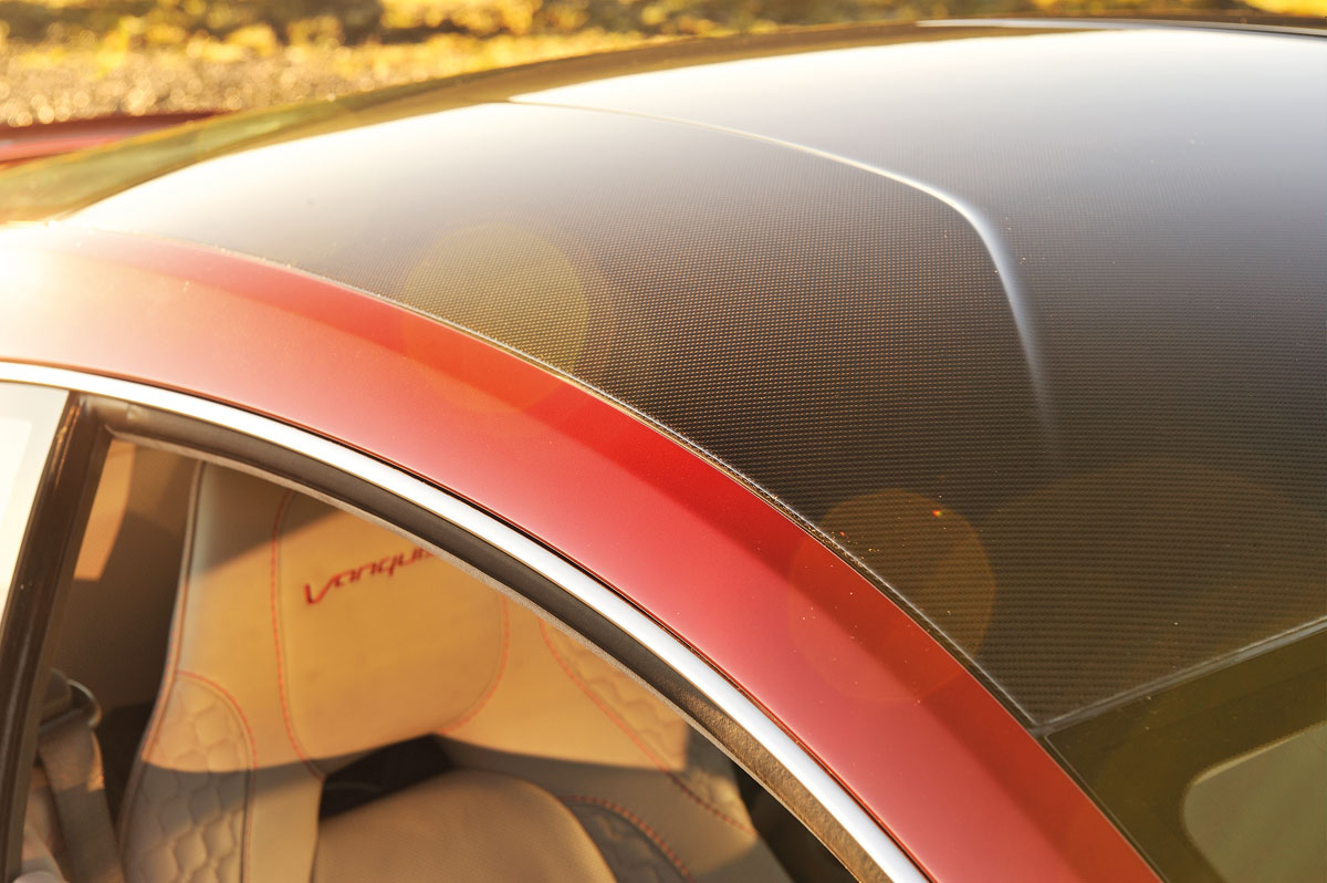Aston Martin Vanquish roof