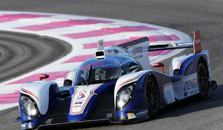 2013 Toyota TS030 Hybrid Le Mans car