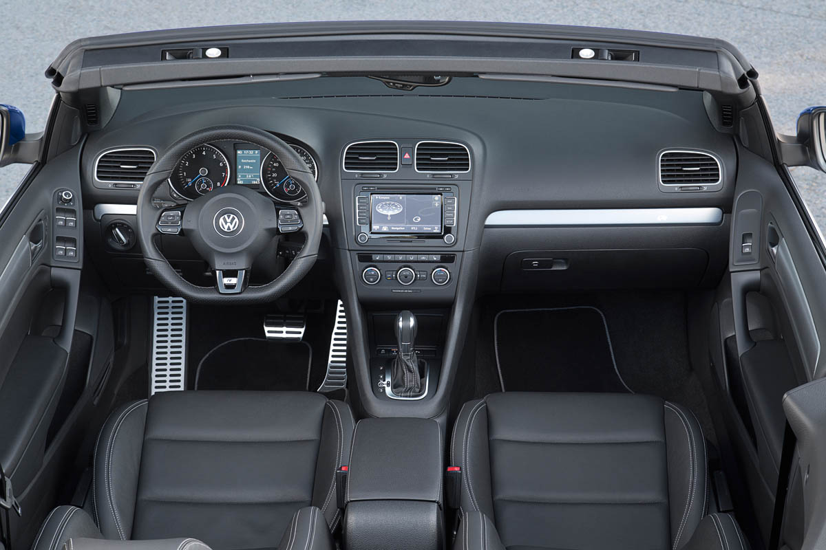 2013 Volkswagen Golf R Cabriolet interior
