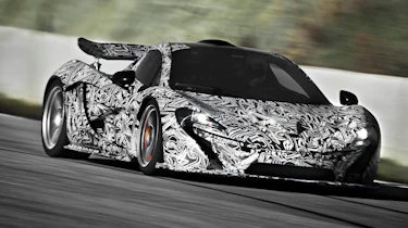 903bhp McLaren P1 on track