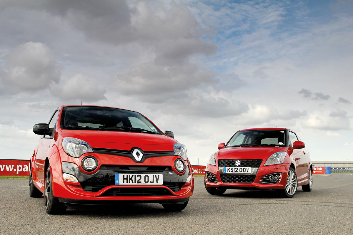 Renaultsport Twingo 133 vs Suzuki Swift Sport review