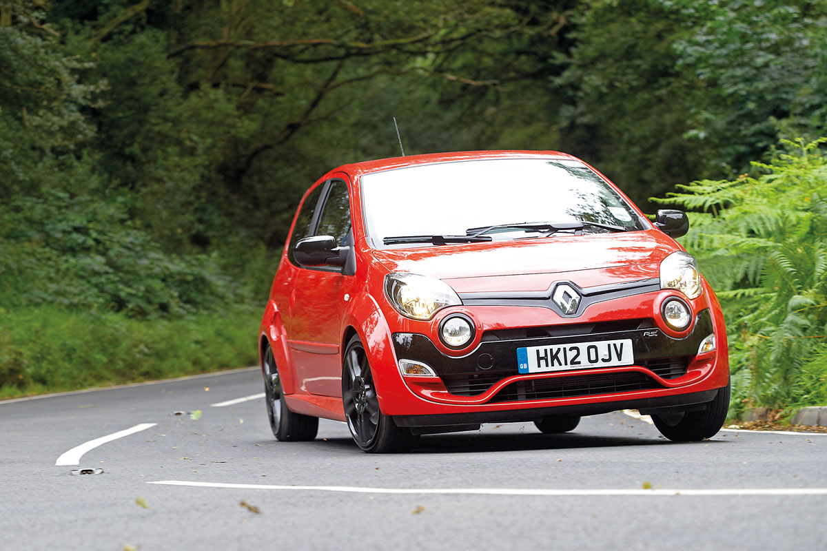 Renaultsport Twingo 133 cornering