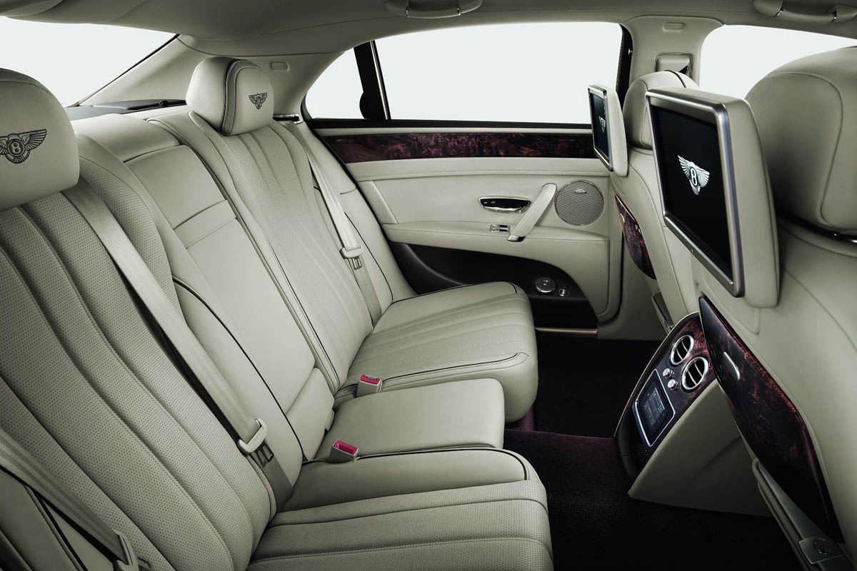 2013 Bentley Flying Spur rear seats