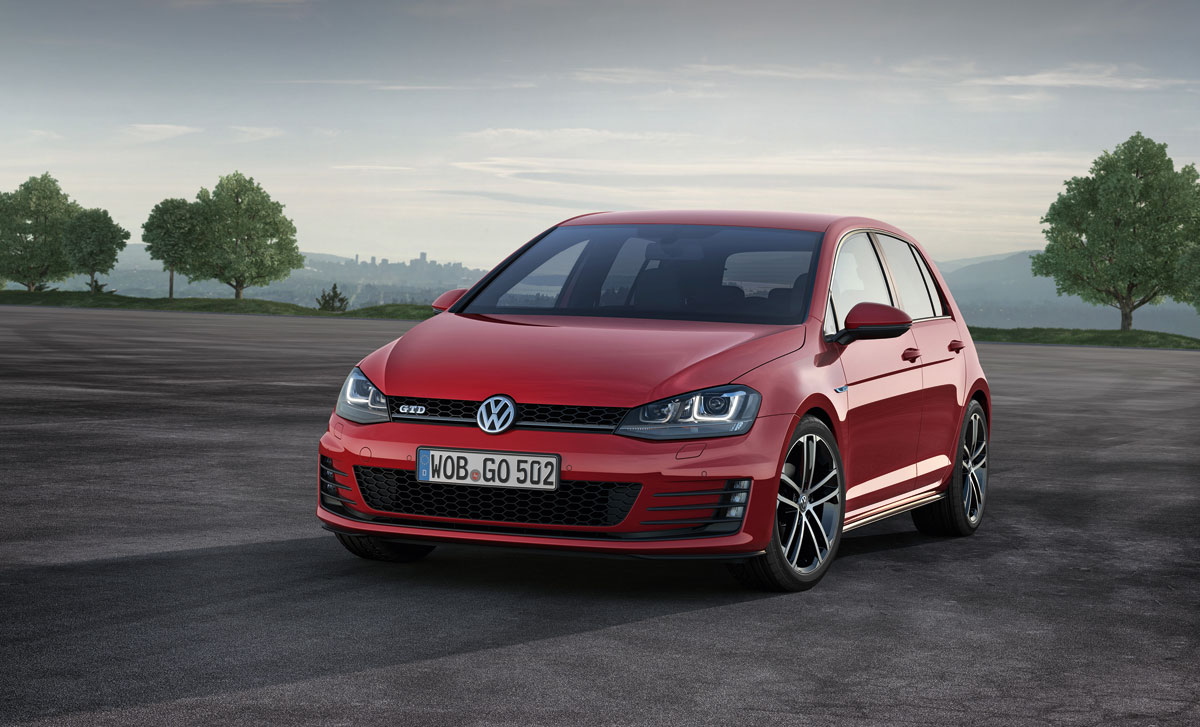 VW Golf GTD Mk7 revealed ahead of Geneva