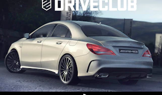 Mercedes CLA45 AMG saloon first picture silver Driveclub PS4