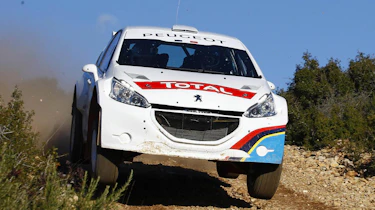 Peugeot 208 T16 rally car
