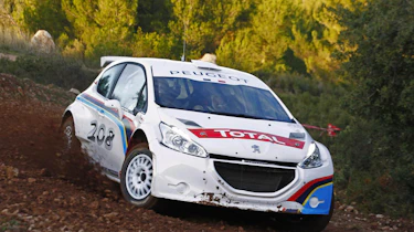 Peugeot 208 T16 rally car