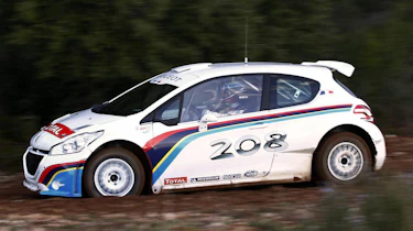 Peugeot 208 T16 rally car