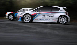 Peugeot 208 T16 rally car