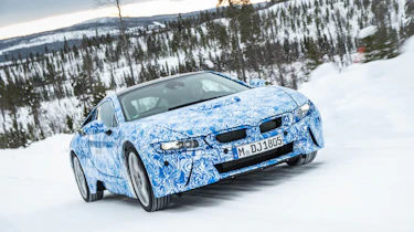 BMW i8 hybrid sports car