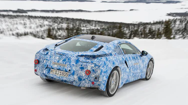 BMW i8 hybrid sports car